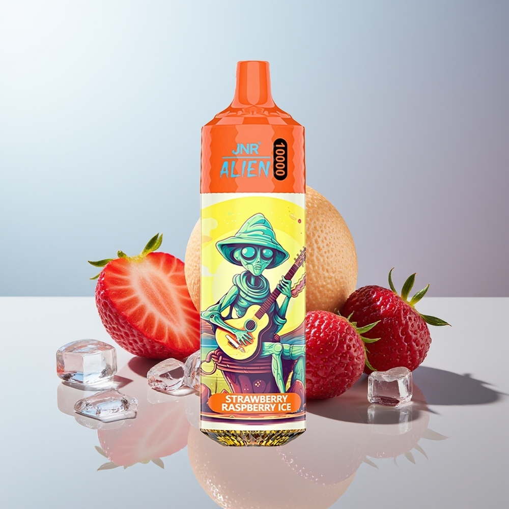 Wholesale Canada JNR Alien 10000 Puffs 850mAh RGB Strawberry Raspberry Ice