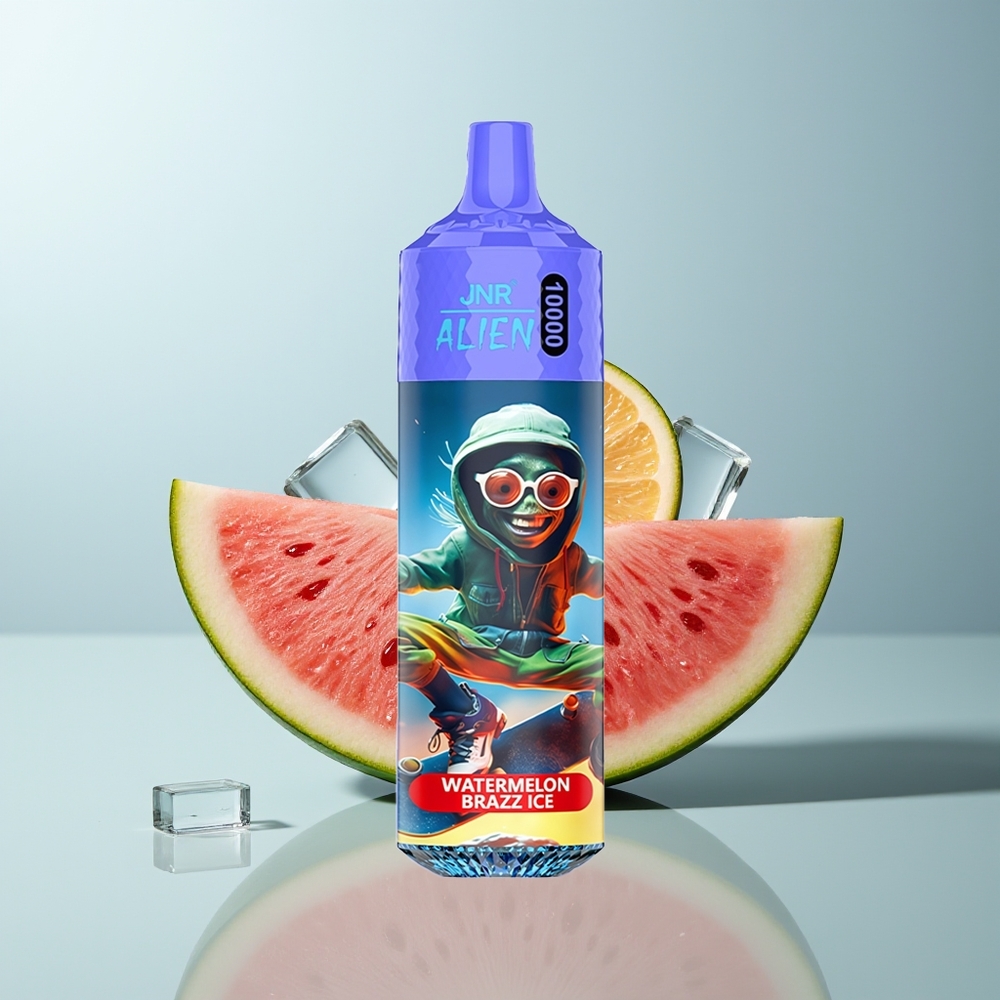 Wholesale Canada JNR Alien 10000 Puffs 850mAh RGB Watermelon Brazz Ice