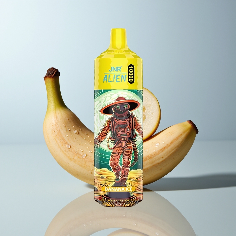 Wholesale Canada JNR Alien 10000 Puffs 850mAh Type-C Banana Ice