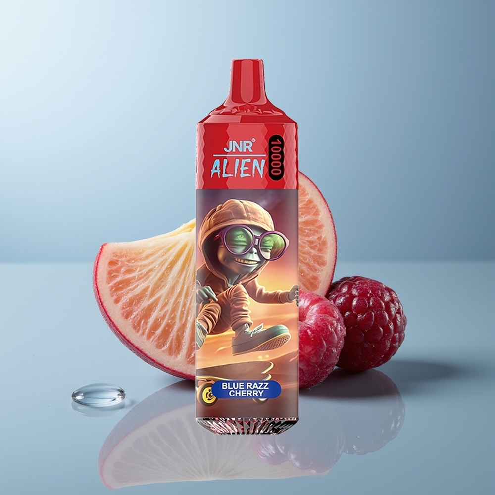 Wholesale Canada JNR Alien 10000 Puffs 850mAh Type-C Blue Razz Cherry