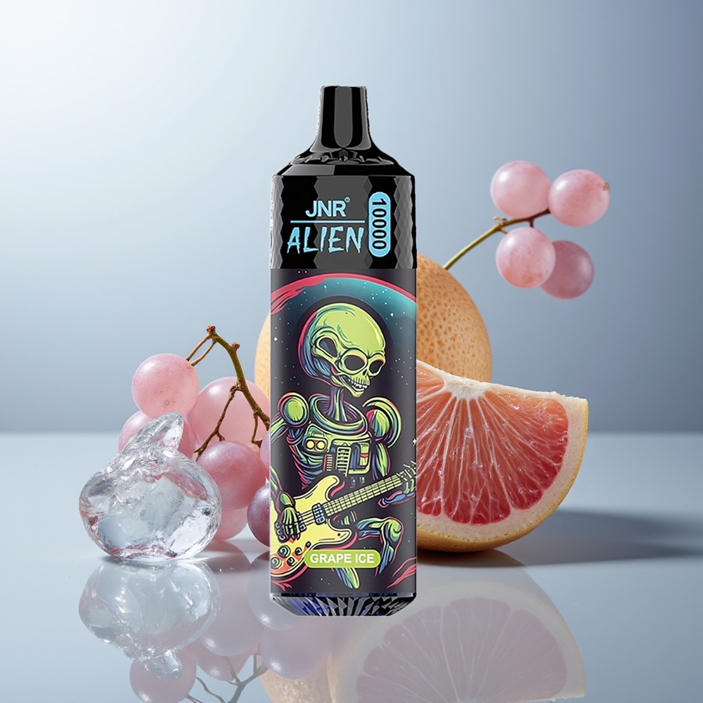 Wholesale Canada JNR Alien 10000 Puffs 850mAh Type-C Grape Ice