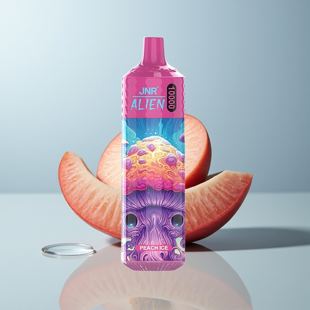 Wholesale Canada JNR Alien 10000 Puffs 850mAh Type-C Peach Ice
