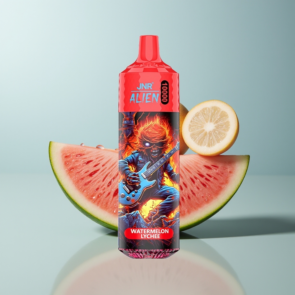 Wholesale Canada JNR Alien 10000 Puffs 850mAh Type-C Quick Charge Watermelon Lychee