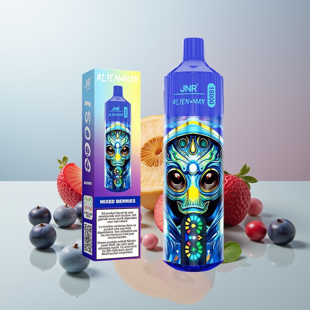 Wholesale Canada JNR Alien Max 18000 Puffs Dual Core Type-C Mixed Berries