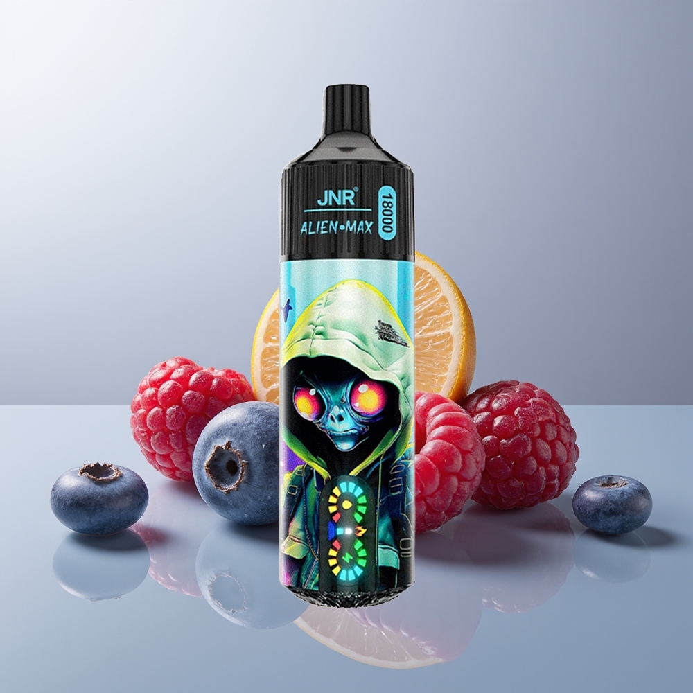 Wholesale Canada JNR Alien Max 18000 Puffs Dual Mesh Coil Blueberry Raspberry