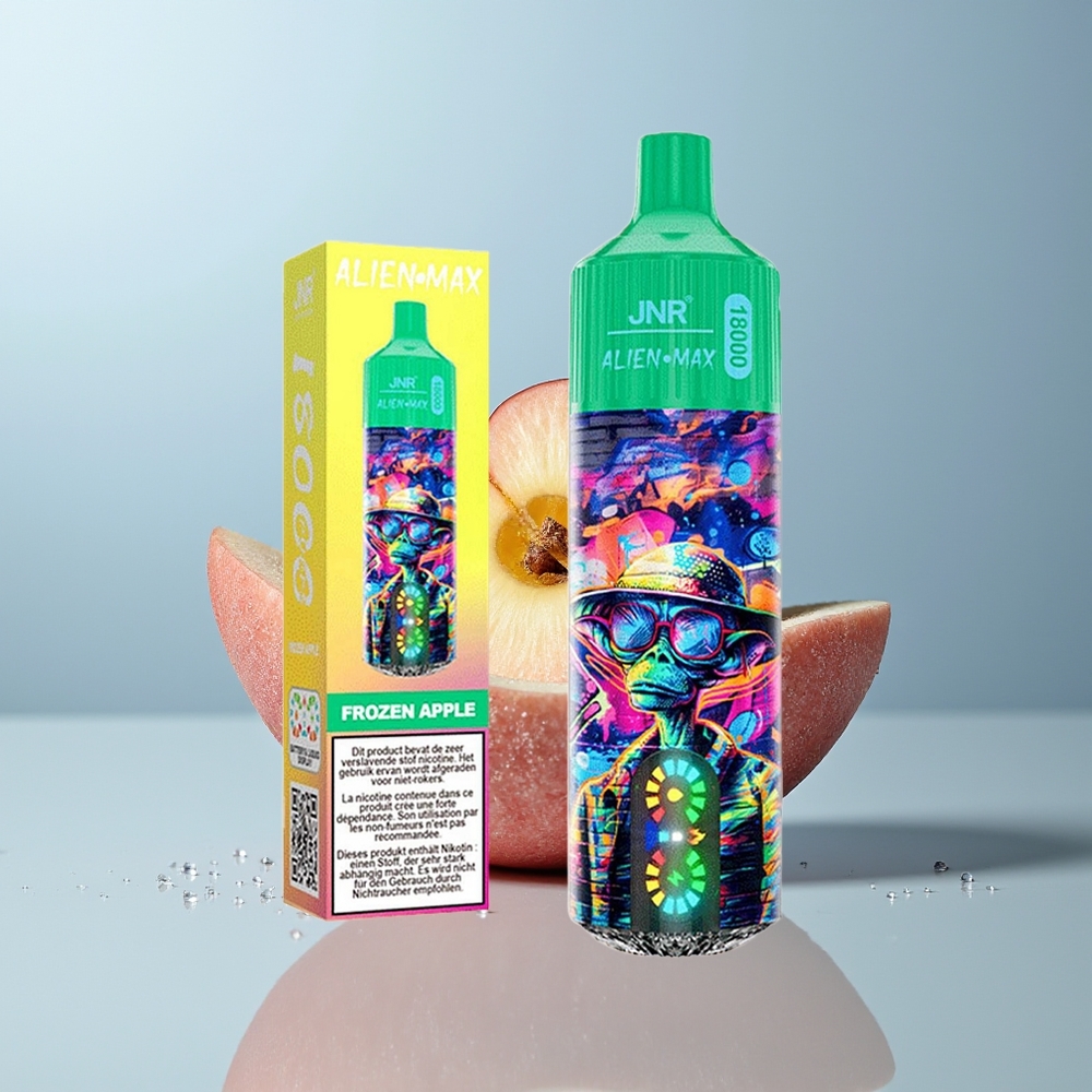 Wholesale Canada JNR Alien Max 18000 Puffs Dual Mesh Coil Frozen Apple