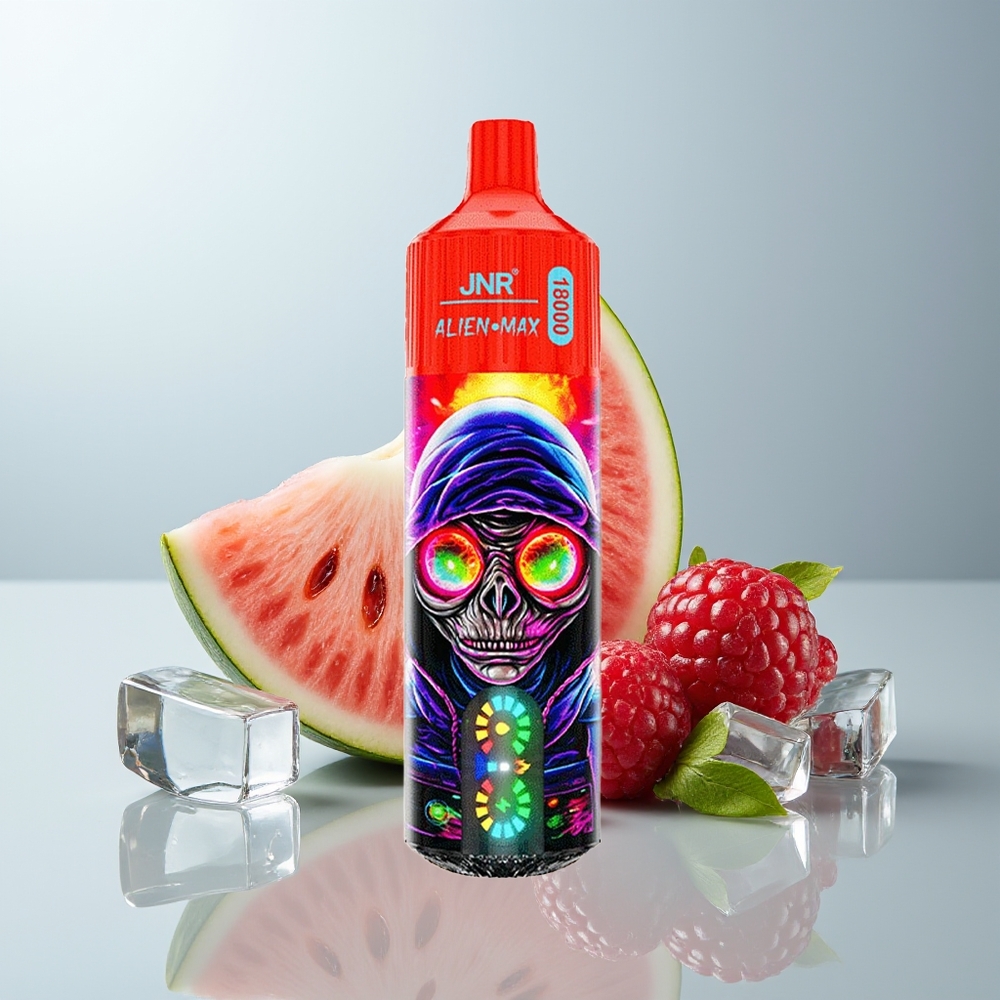 Wholesale Canada JNR Alien Max 18000 Puffs Dual Mesh Coil Raspberry Watermelon Ice