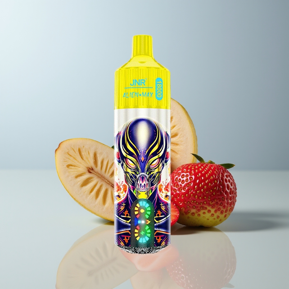 Wholesale Canada JNR Alien Max 18000 Puffs Dual Mesh Coil Strawberry Banana