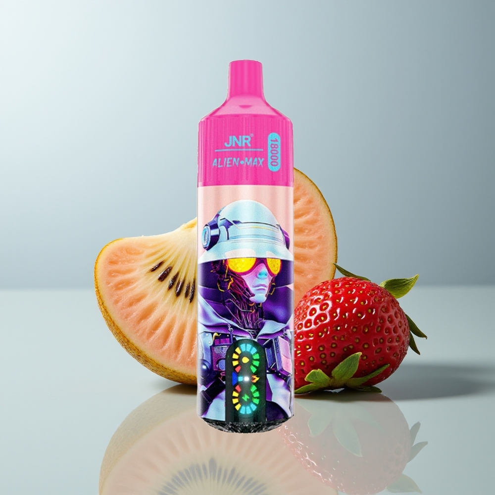 Wholesale Canada JNR Alien Max 18000 Puffs Dual Mesh Coil Type-C Quick Charge Strawberry Kiwi