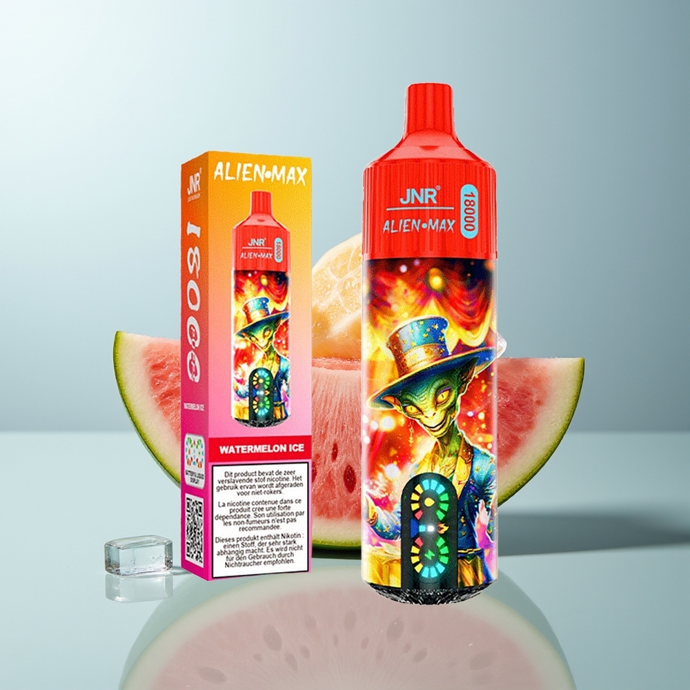 Wholesale Canada JNR Alien Max 18000 Puffs Dual Mesh Coil Watermelon Ice