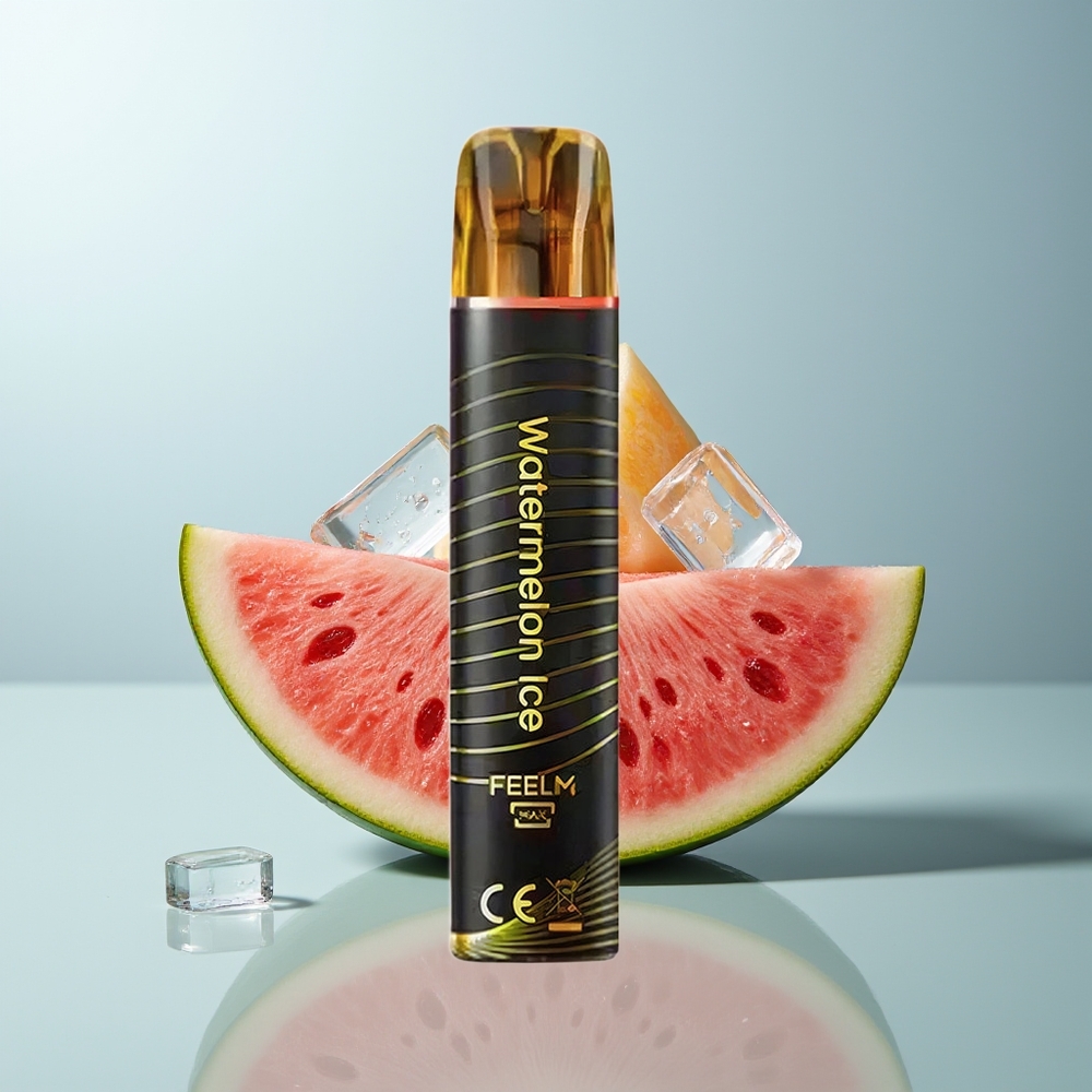 Wholesale Canada JNR BlackGolden 800 Puffs 2 Nicotine Watermelon Ice Disposable Vape