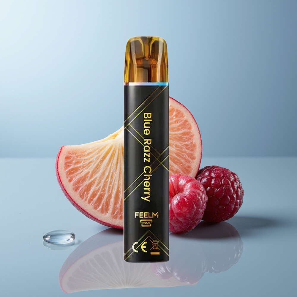 Wholesale Canada JNR BlackGolden 800 Puffs 2ml Blue Razz Cherry Disposable Vape