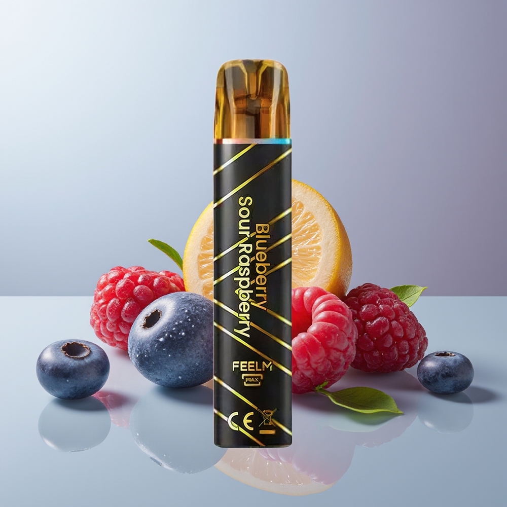 Wholesale Canada JNR BlackGolden 800 Puffs 2ml Blueberry Sour Raspberry Disposable Vape