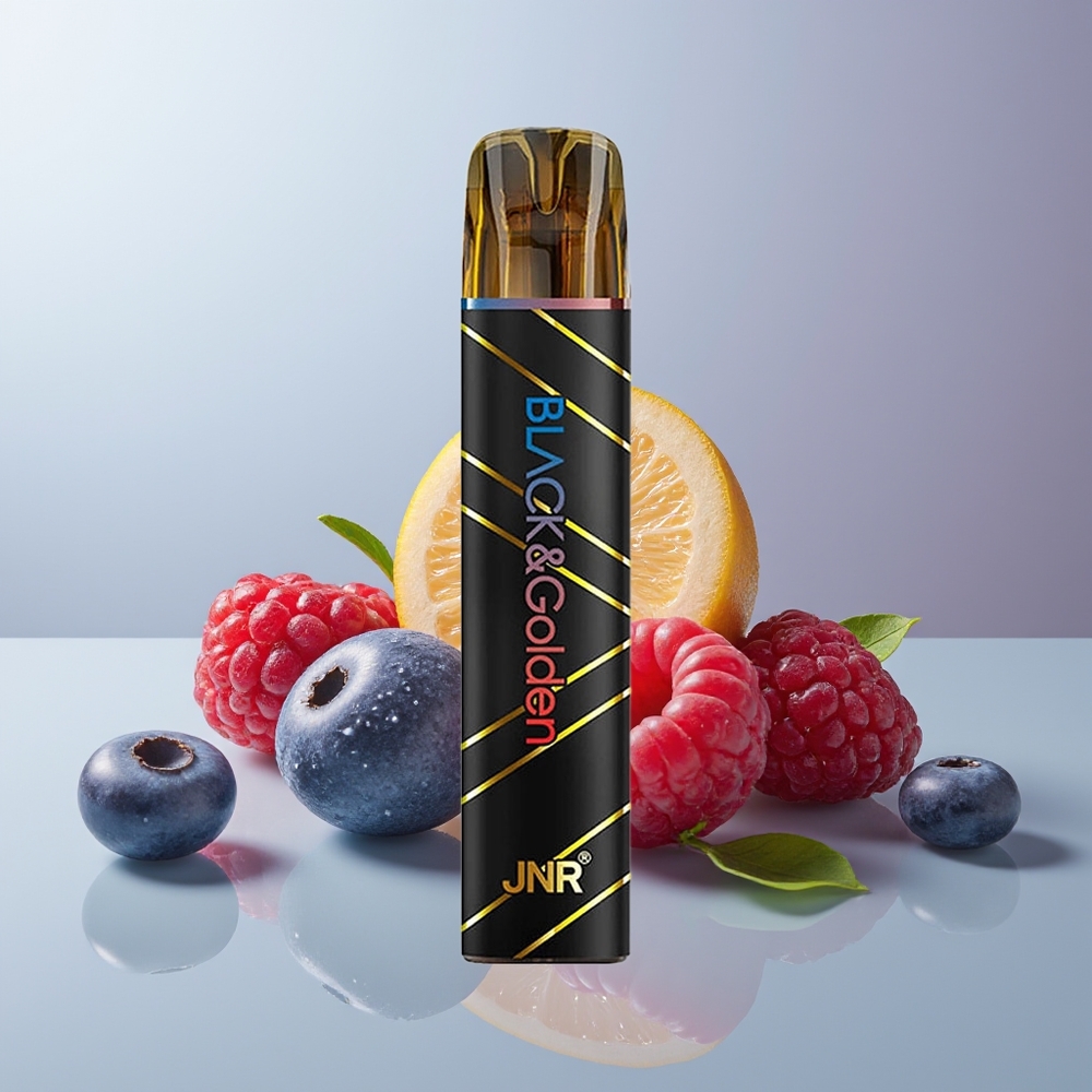 Wholesale Canada JNR BlackGolden 800 Puffs 2ml Blueberry Sour Raspberry Disposable Vape