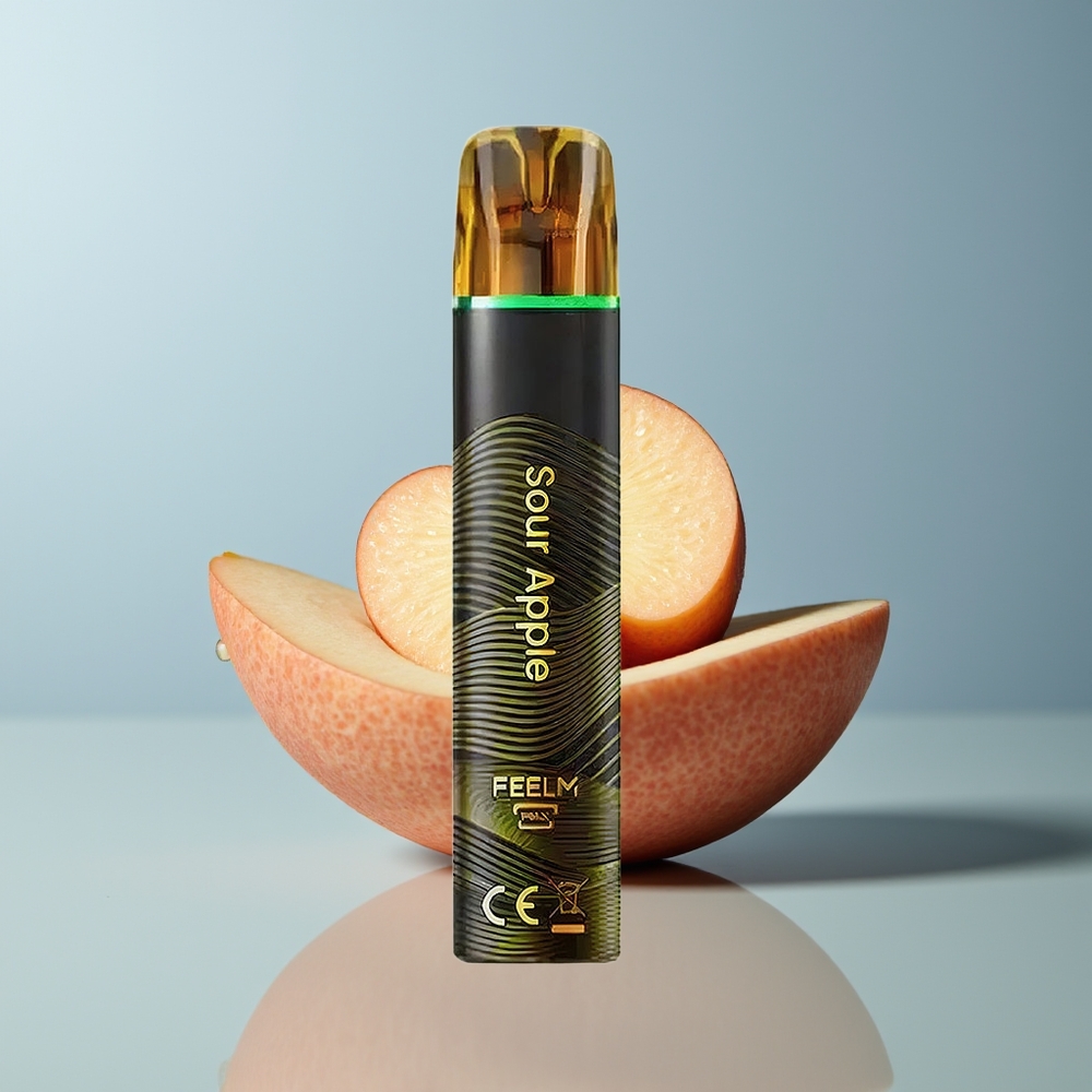 Wholesale Canada JNR BlackGolden 800 Puffs 2ml Sour Apple Disposable Vape