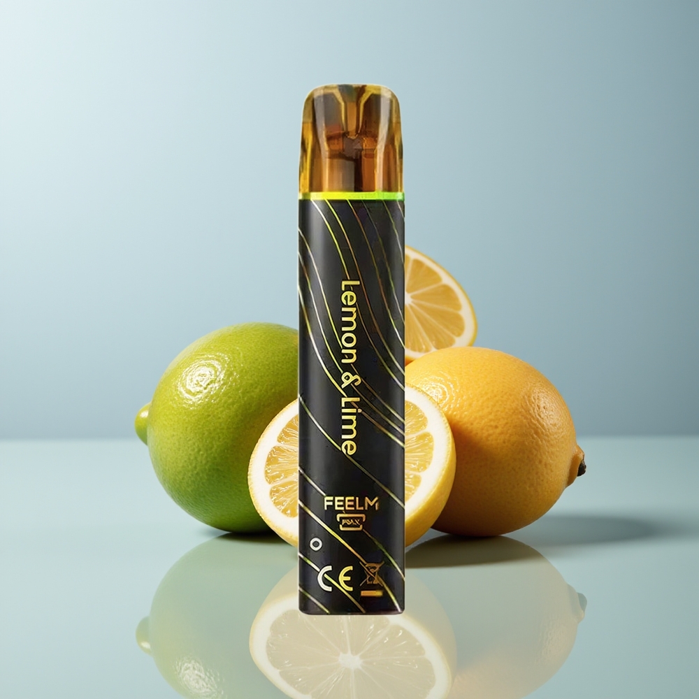 Wholesale Canada JNR BlackGolden 800 Puffs 550mAh Disposable Vape Lemon  Lime