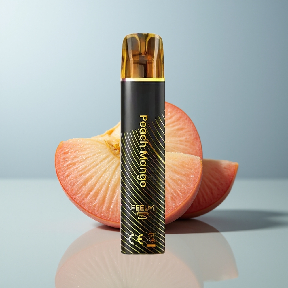 Wholesale Canada JNR BlackGolden 800 Puffs 550mAh Disposable Vape Peach Mango