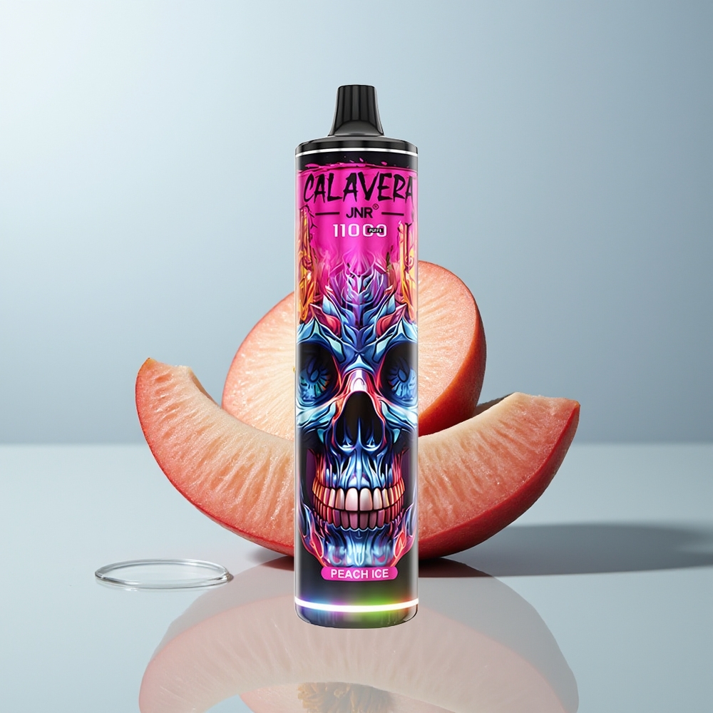 Wholesale Canada JNR Calavera 11000 Puffs 21ml Peach Ice Disposable Vape