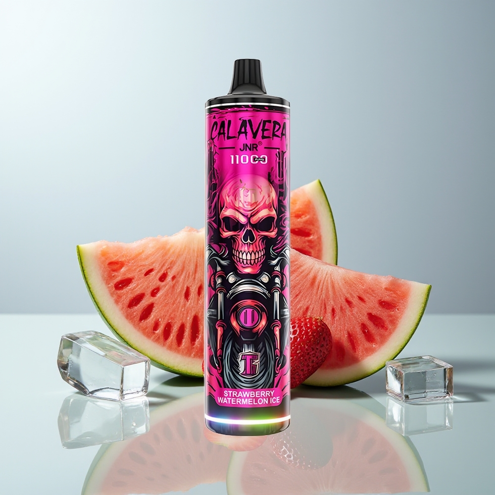 Wholesale Canada JNR Calavera 11000 Puffs 21ml Strawberry Watermelon Ice Disposable Vape