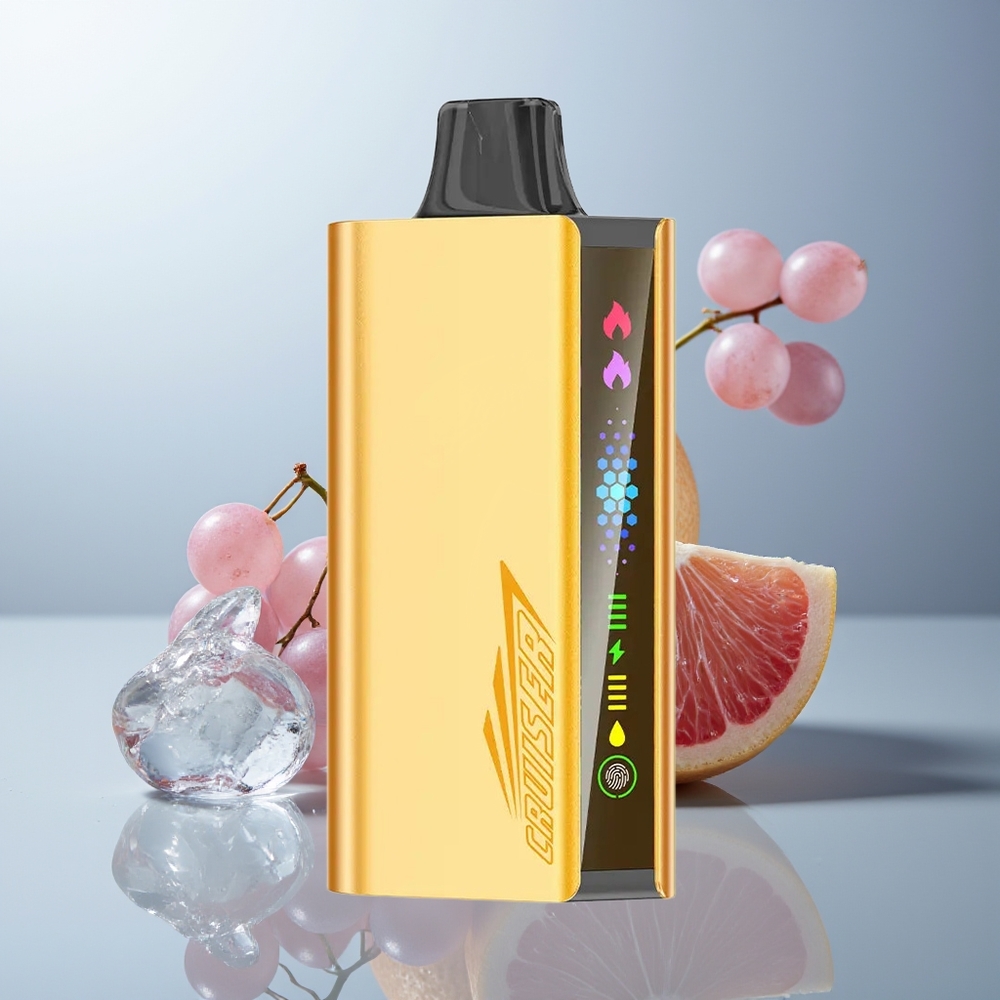 Wholesale Canada JNR Cruiser 12000 Puffs Built-in 3500mAh Full-Metal Grape Ice