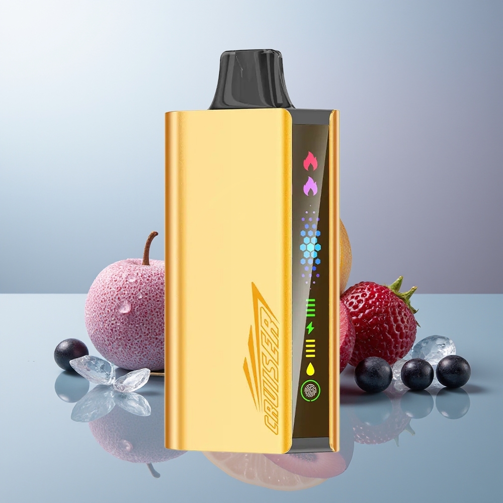 Wholesale Canada JNR Cruiser 12000 Puffs Built-in Battery Animation Screen Blackberry Ice