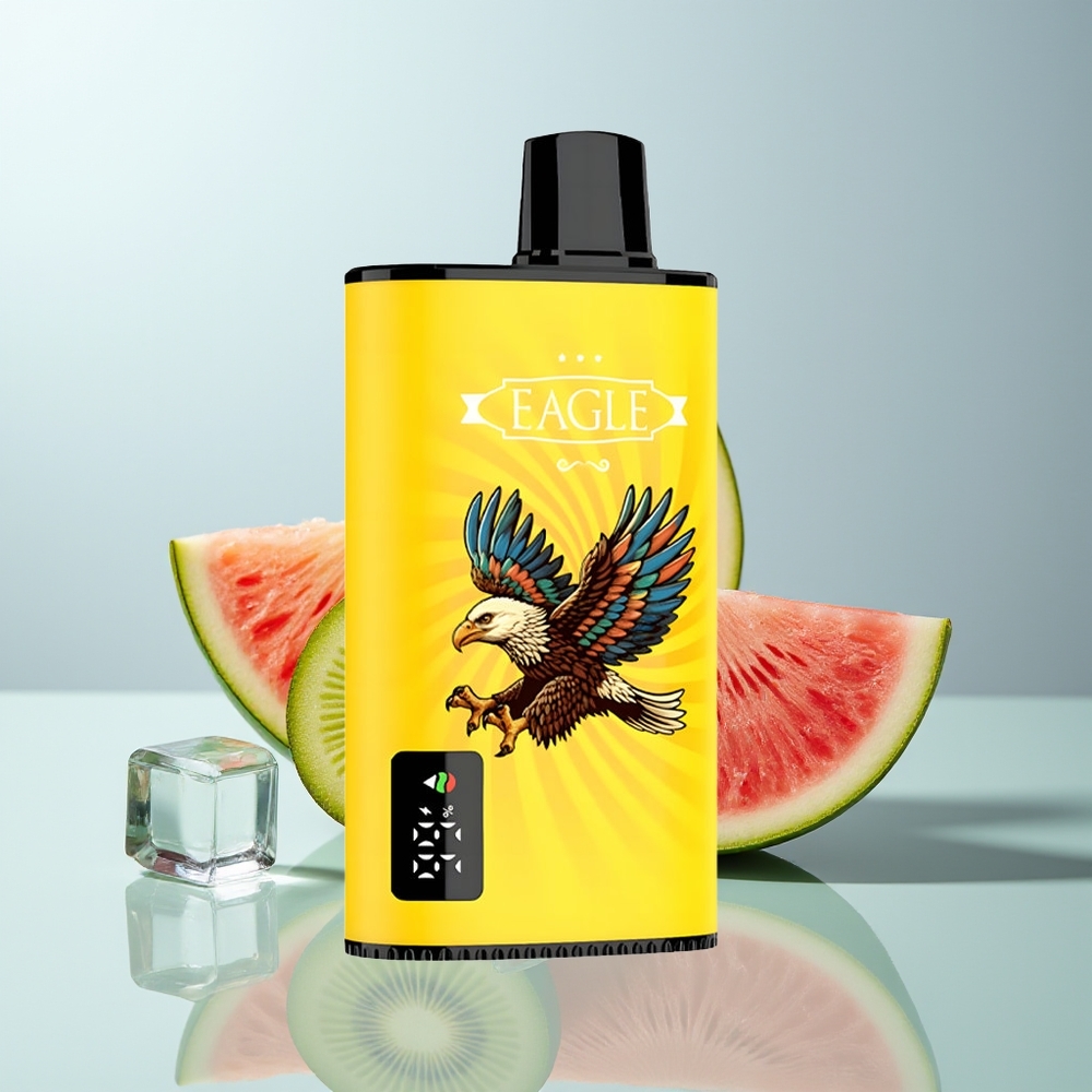 Wholesale Canada JNR EAGLE Smart 23000 Puffs 25ml 2 Kiwi Watermelon Ice Disposable Vape