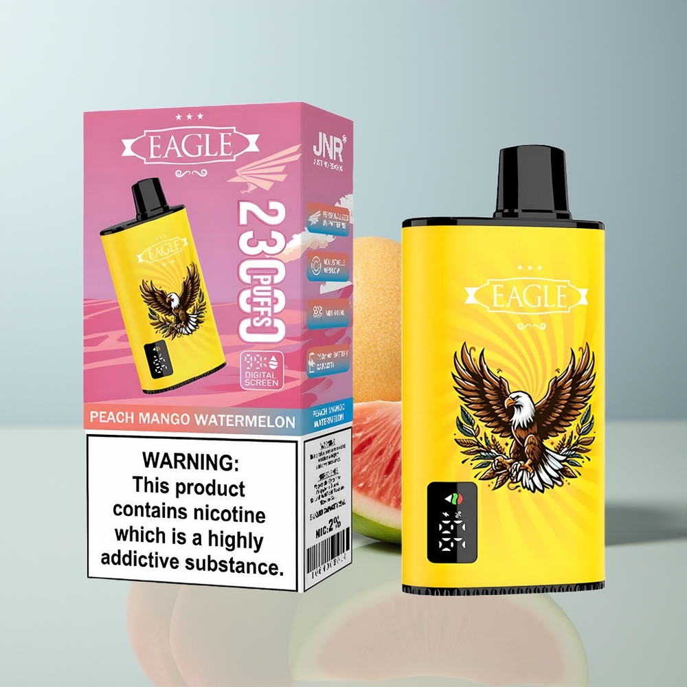 Wholesale Canada JNR EAGLE Smart 23000 Puffs 25ml 2 Peach Mango Watermelon