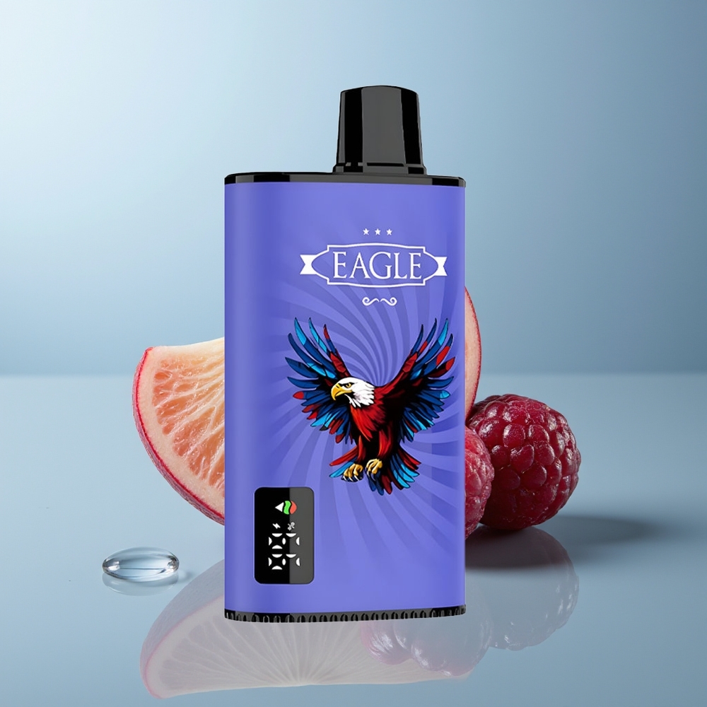 Wholesale Canada JNR EAGLE Smart 23000 Puffs Adjustable Airflow Type-C Blue Razz Cherry