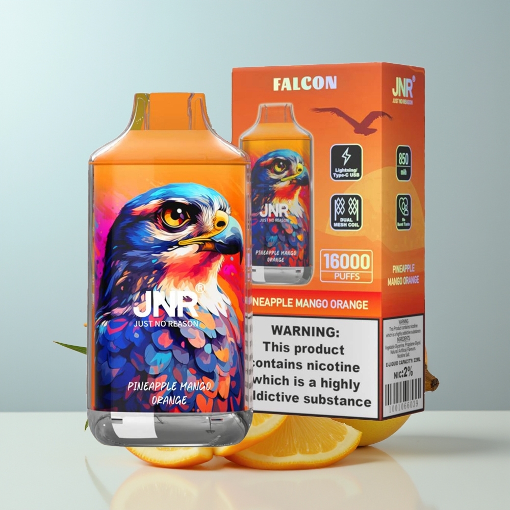 Wholesale Canada JNR Falcon 16000 Puffs 850 mAh Pineapple Mango Orange