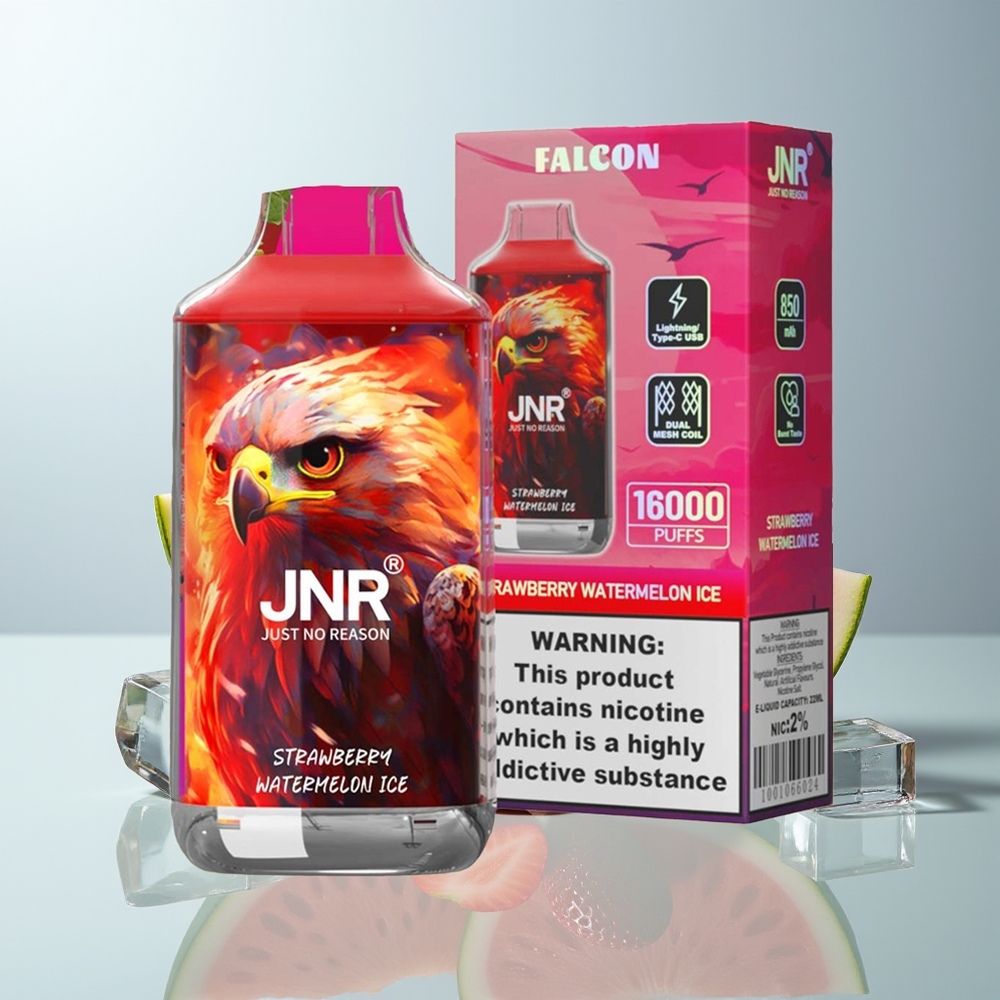 Wholesale Canada JNR Falcon 16000 Puffs 850 mAh Strawberry Watermelon Ice