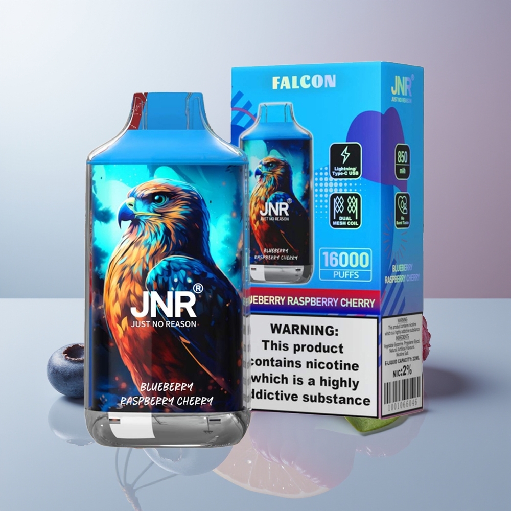 Wholesale Canada JNR Falcon 16000 Puffs 850mAh Blueberry Raspberry Cherry