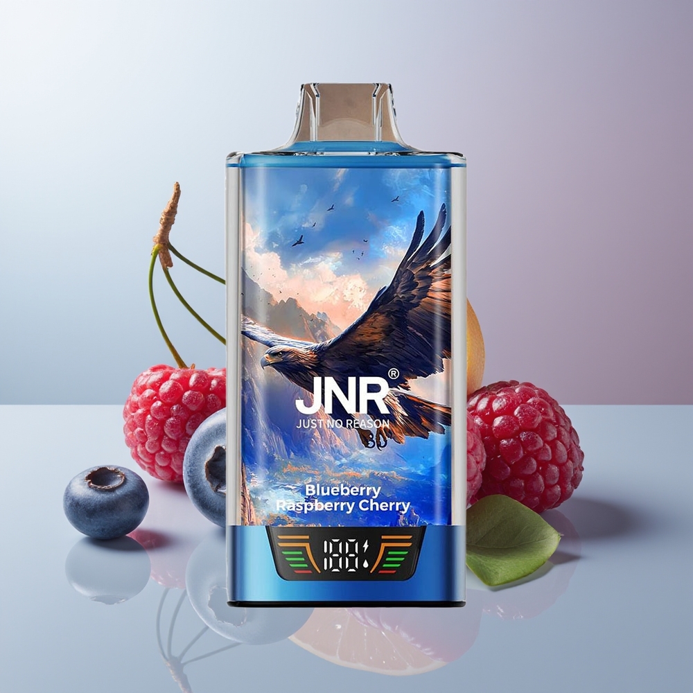 Wholesale Canada JNR Falcon Pro 28000 Puffs Dual Mesh Blueberry Raspberry Cherry