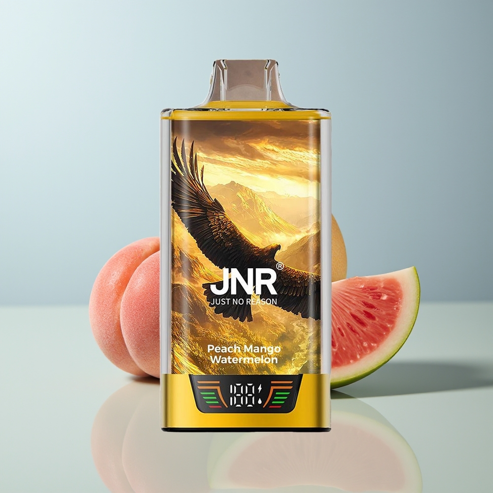Wholesale Canada JNR Falcon Pro 28000 Puffs Dual Mesh Peach Mango Watermelon