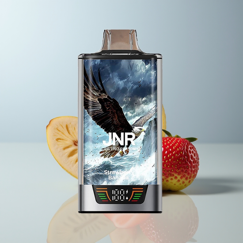 Wholesale Canada JNR Falcon Pro 28000 Puffs Dual Mesh Strawberry Banana