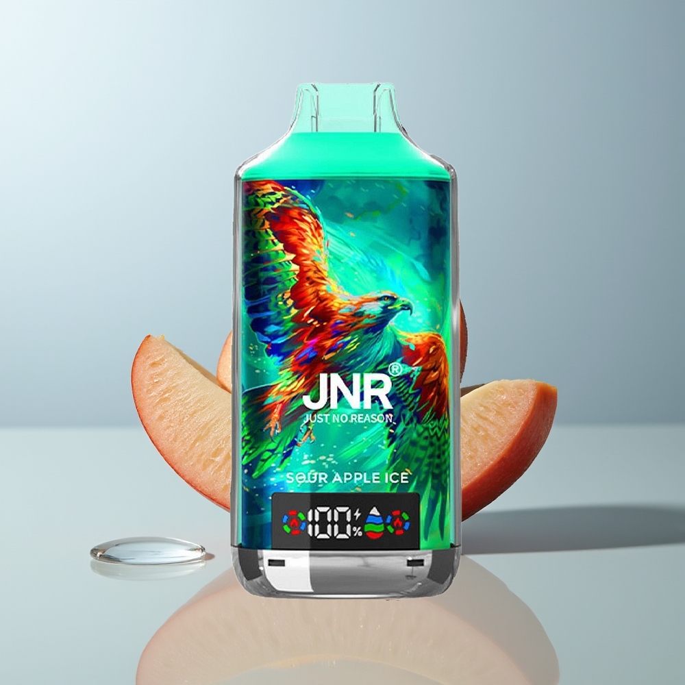 Wholesale Canada JNR Falcon X 18000 Puffs Dual Mesh Coil Sour Apple Ice
