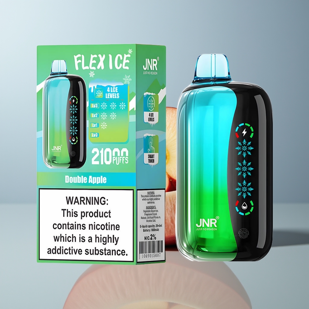 Wholesale Canada JNR Flex Ice 21000 Puffs Ice Adjustable Double Apple