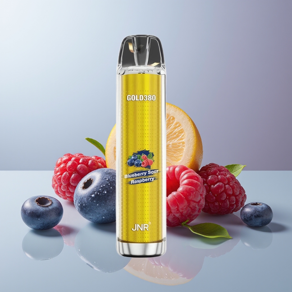 Wholesale Canada JNR Glod380 6000 Puffs 13ml Blueberry Sour Raspberry Disposable Vape