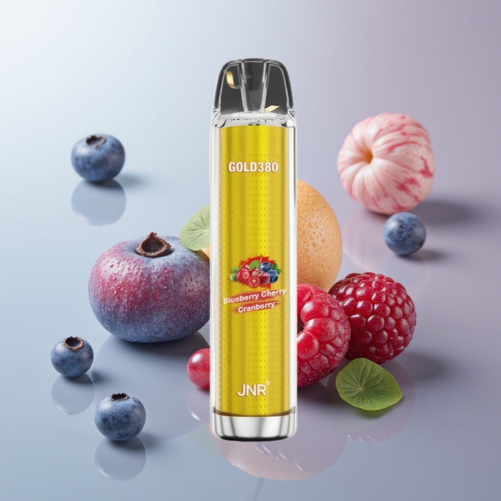 Wholesale Canada JNR Glod380 6000 Puffs 1500mAh Blueberry Cherry Cranberry