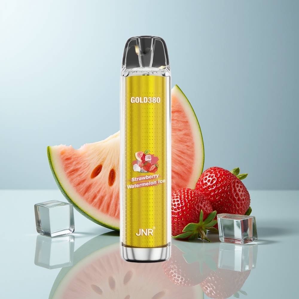 Wholesale Canada JNR Glod380 6000 Puffs 1500mAh Disposable Vape Strawberry Watermelon Ice