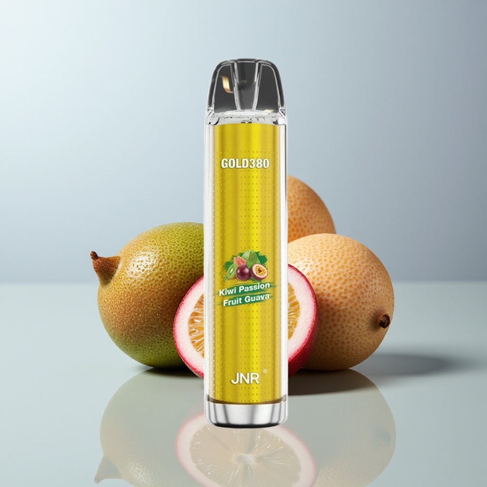 Wholesale Canada JNR Glod380 6000 Puffs 1500mAh Kiwi Passion Fruit Guava