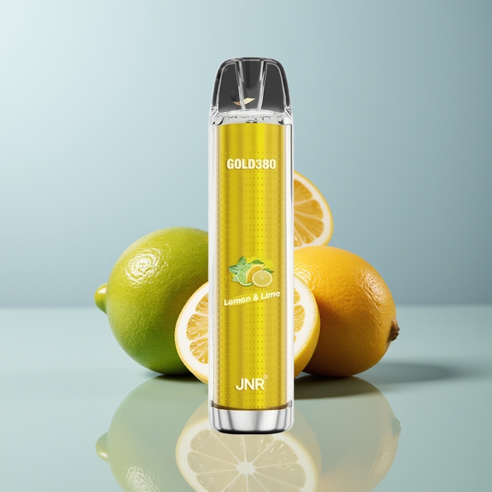 Wholesale Canada JNR Glod380 6000 Puffs 1500mAh Lemon Lime Disposable Vape