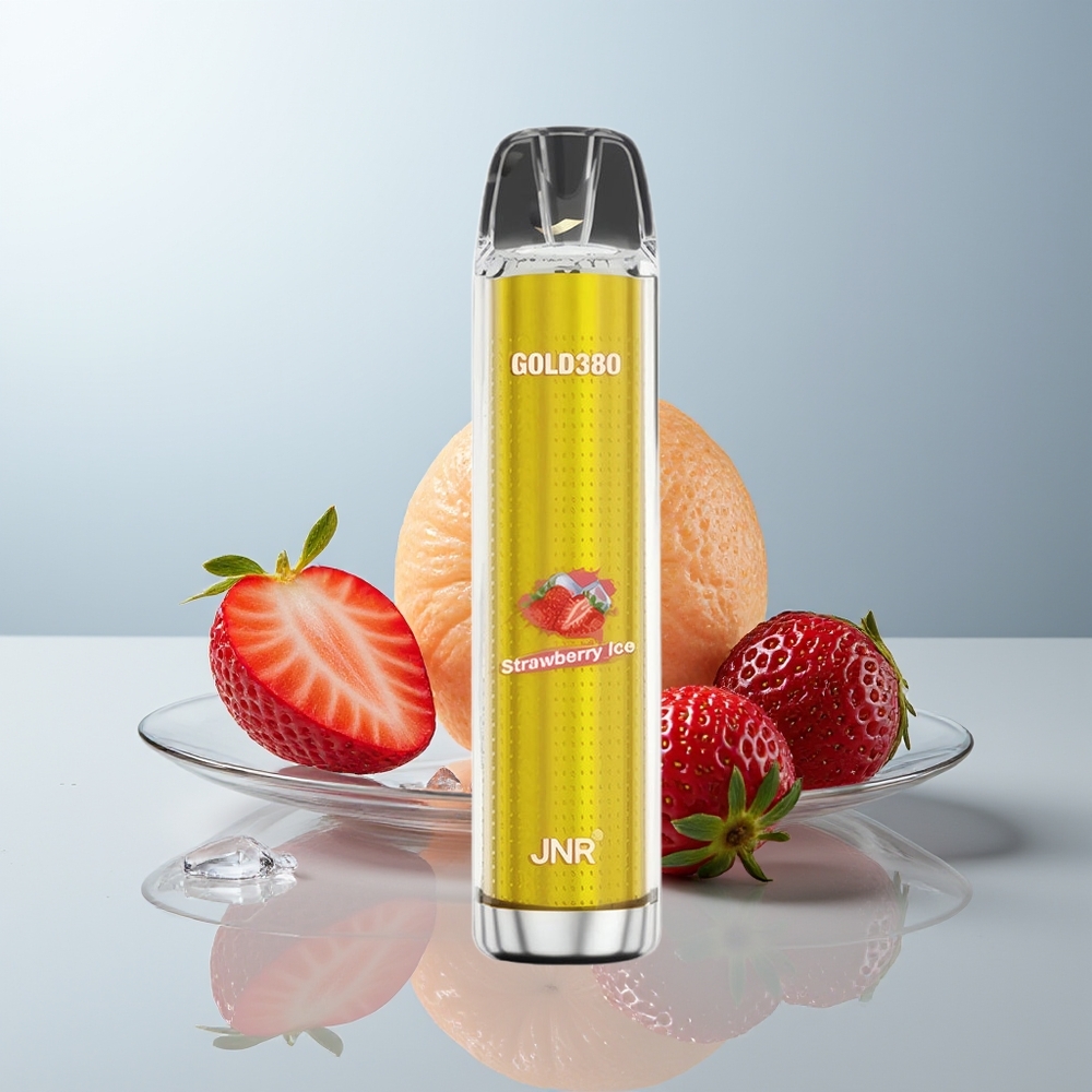 Wholesale Canada JNR Glod380 6000 Puffs 1500mAh Strawberry Ice Disposable Vape