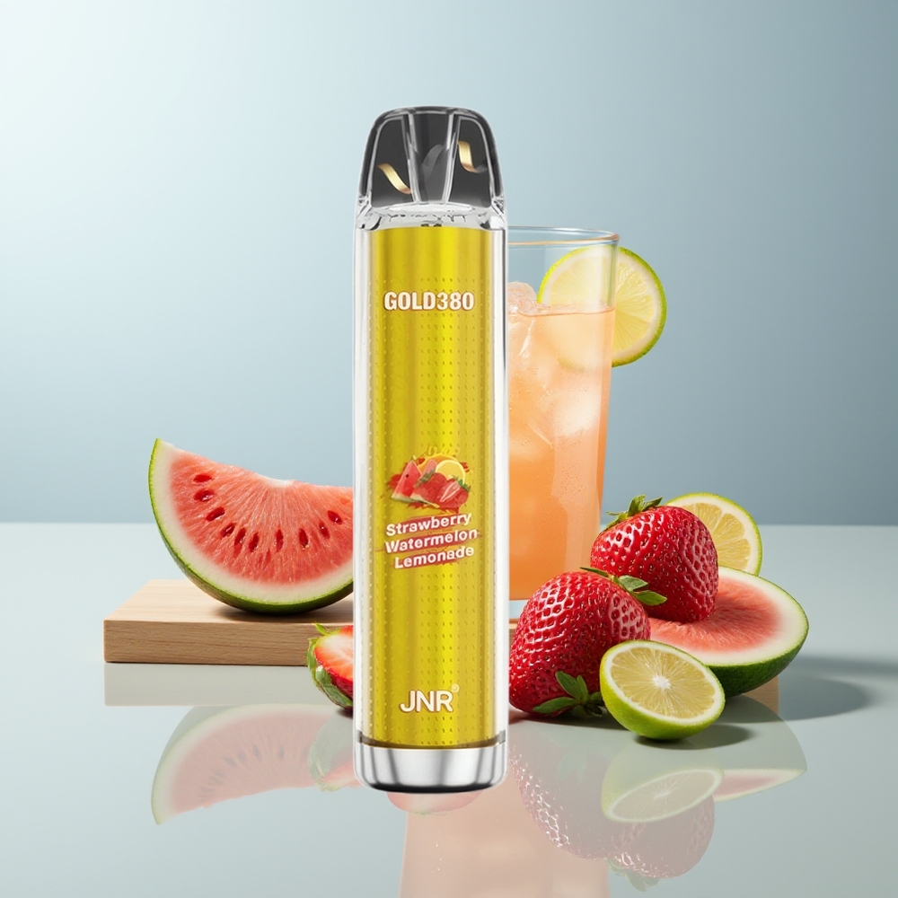 Wholesale Canada JNR Glod380 6000 Puffs 1500mAh Strawberry Watermelon Lemonade