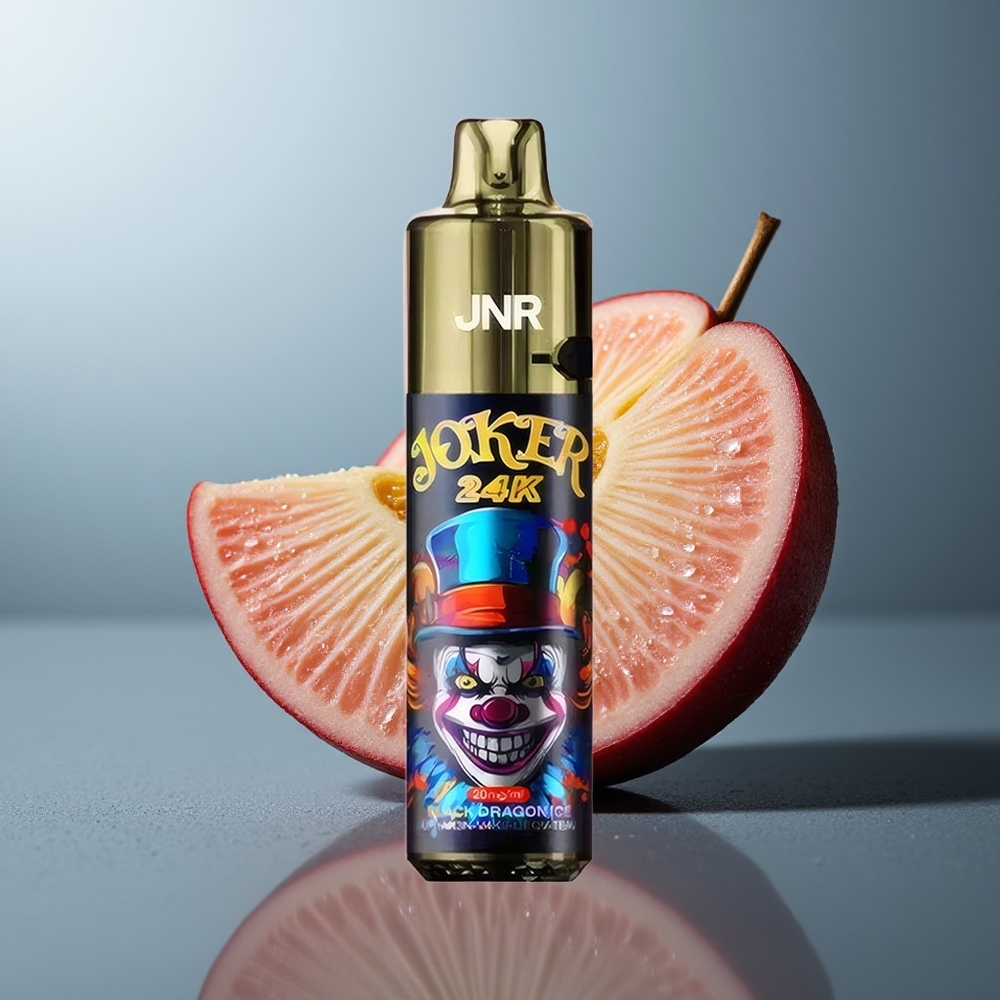 Wholesale Canada JNR Joker 24000 Puffs 2 Nicotine Black Dragon Ice Disposable Vape