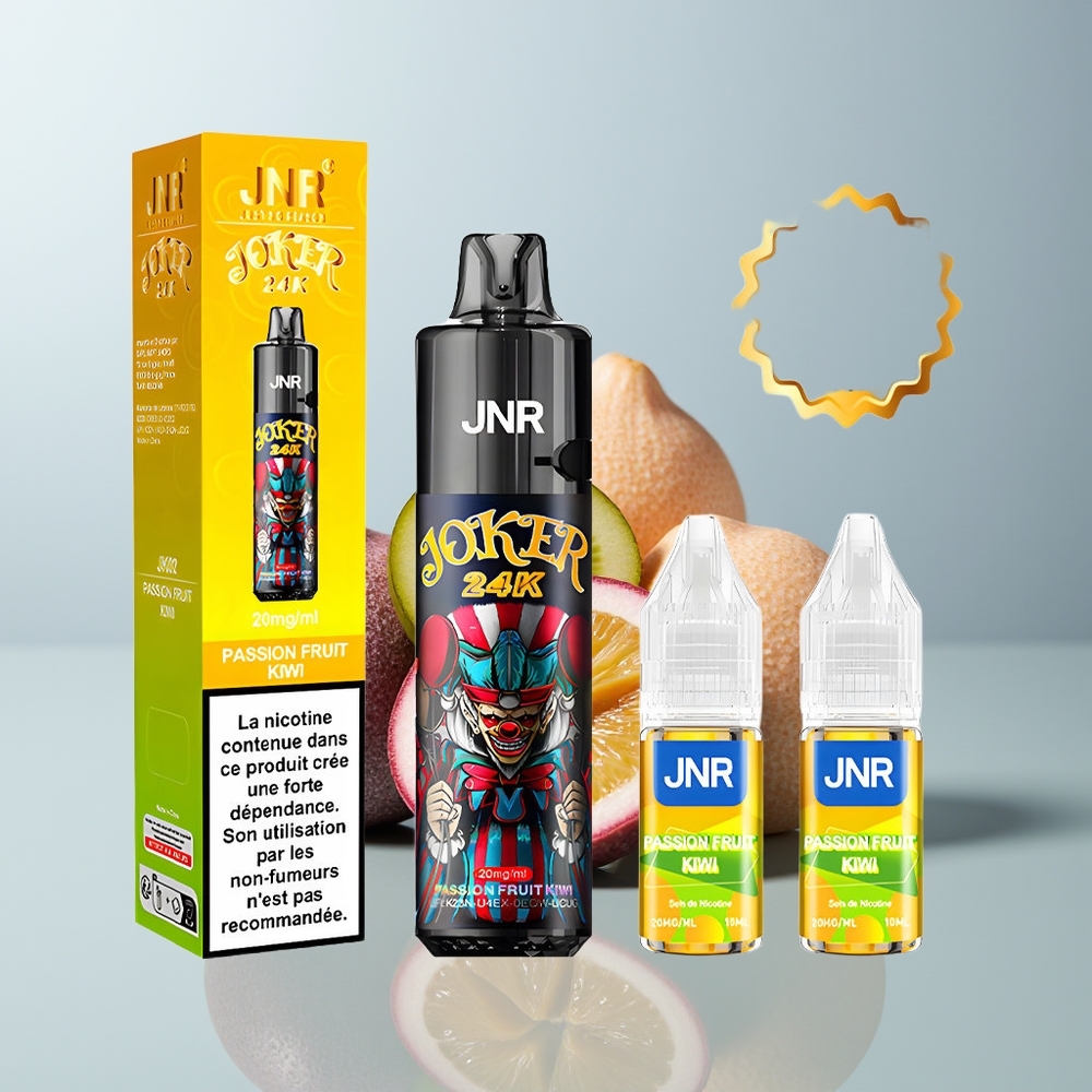 Wholesale Canada JNR Joker 24000 Puffs 2 Nicotine Passion Fruit Kiwi