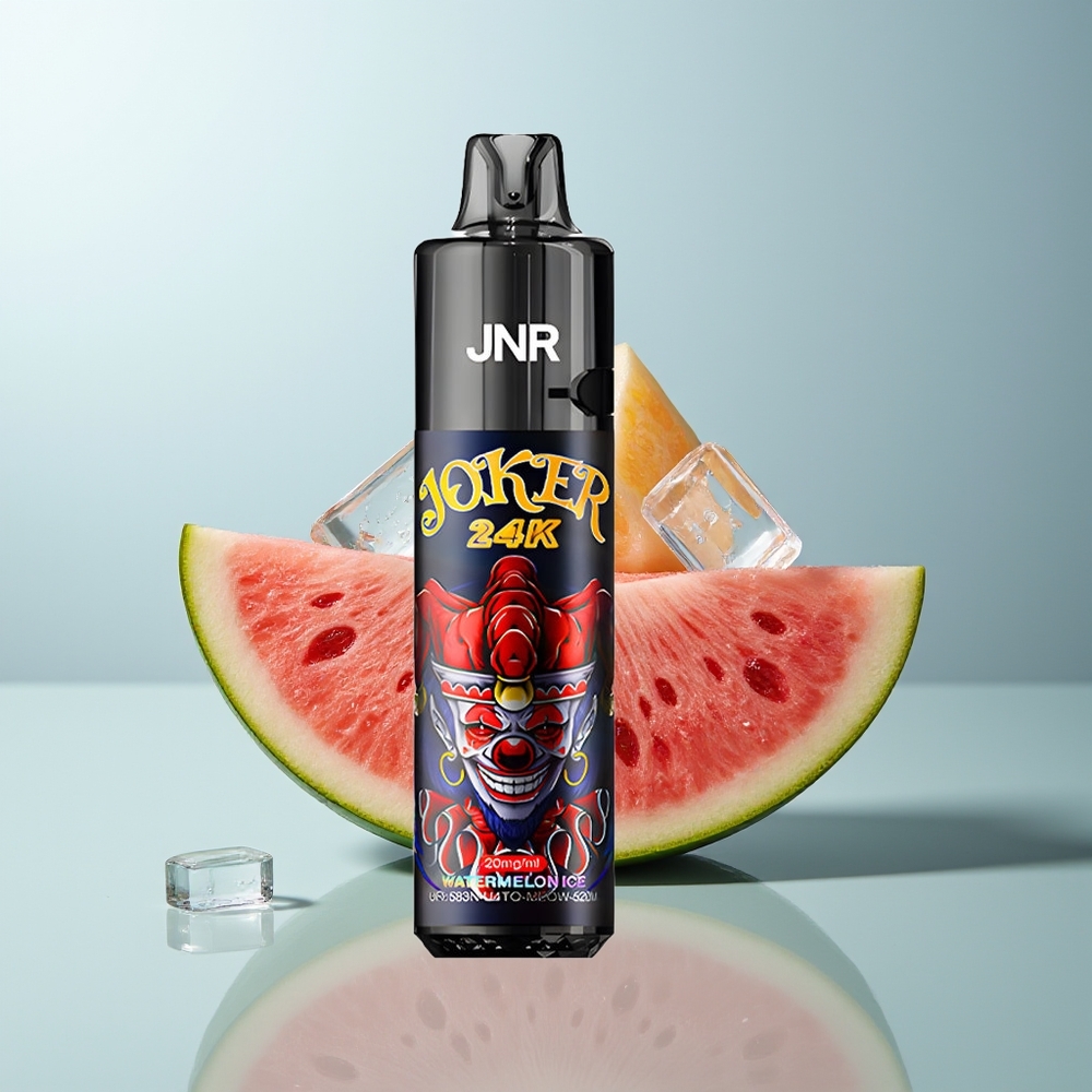 Wholesale Canada JNR Joker 24000 Puffs 2 Nicotine Refillable Pod Watermelon Ice