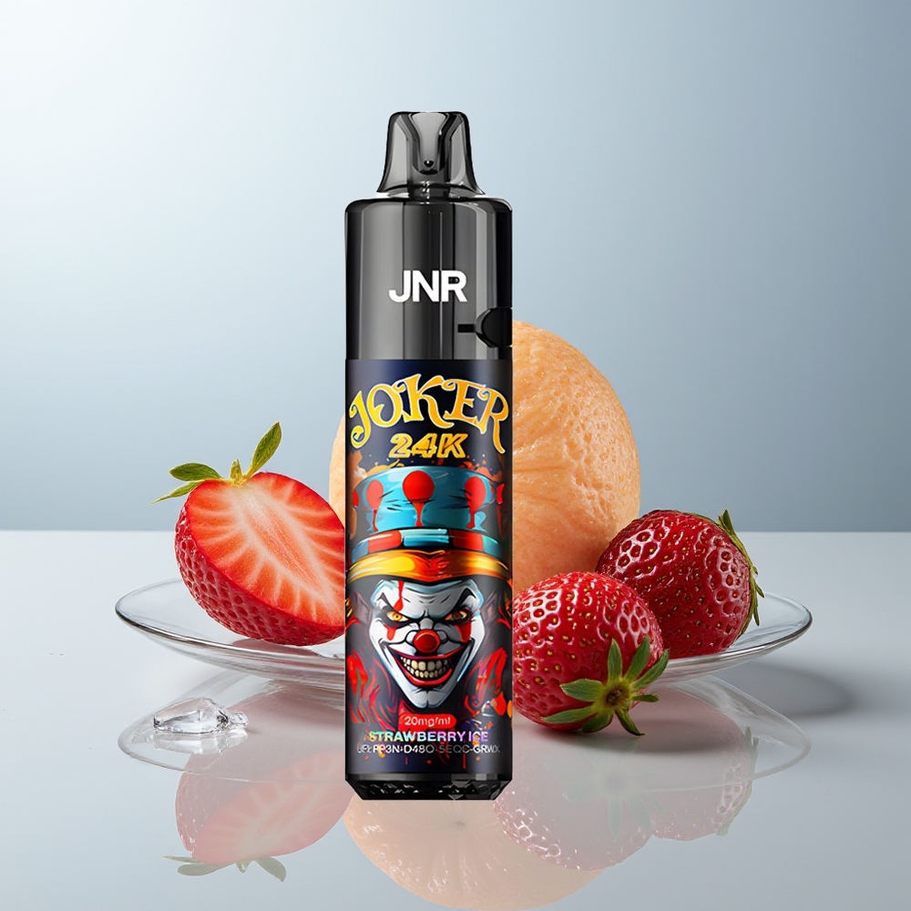 Wholesale Canada JNR Joker 24000 Puffs 800mAh Disposable Vape Strawberry Ice