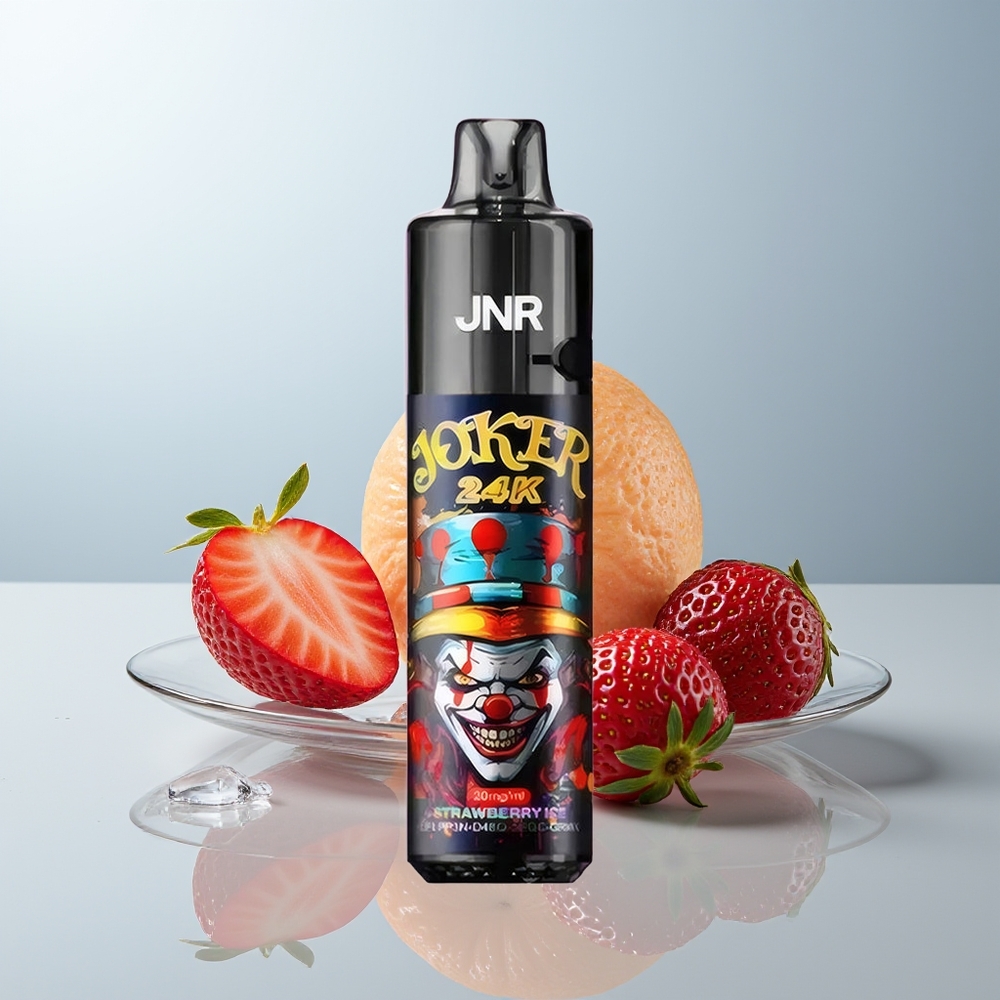 Wholesale Canada JNR Joker 24000 Puffs 800mAh Disposable Vape Strawberry Ice