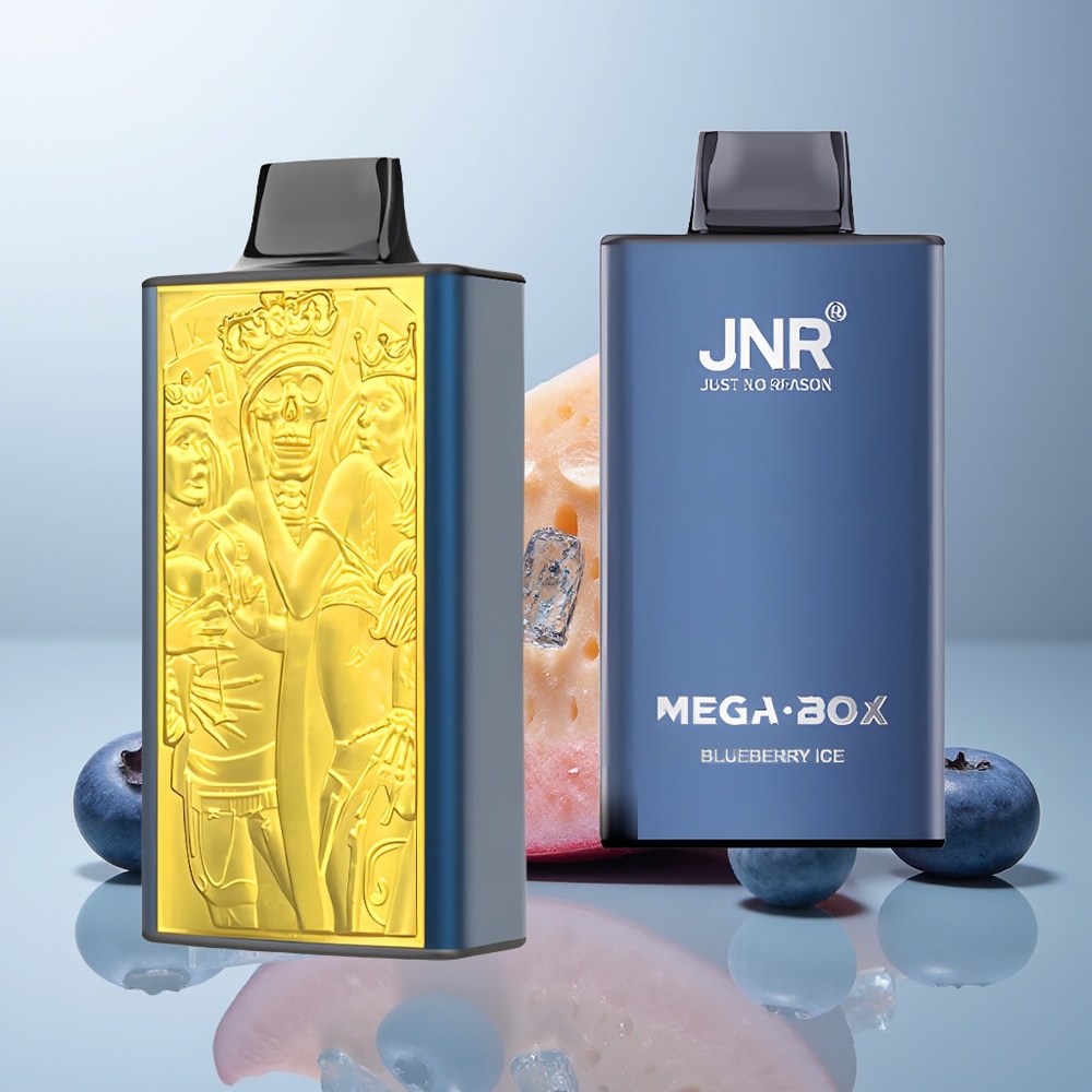 Wholesale Canada JNR Mega Box 25000 Puffs 30ml Blueberry Ice Disposable Vape