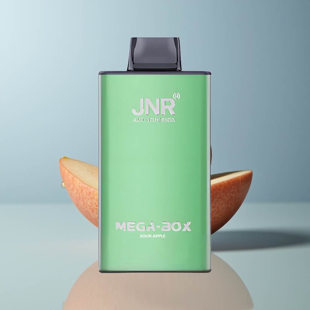 Wholesale Canada JNR Mega Box 25000 Puffs 30ml Sour Apple